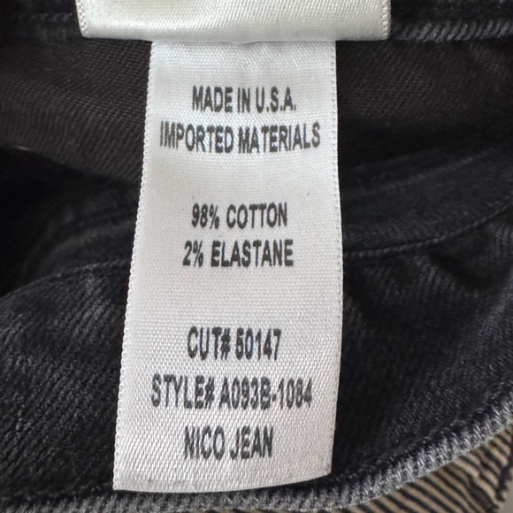 Agolde Nico Jean - Black, 28 - Picture 10 of 10